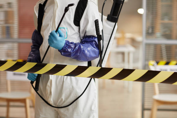 Professional Biohazard technician working in Fort Worth, TX
